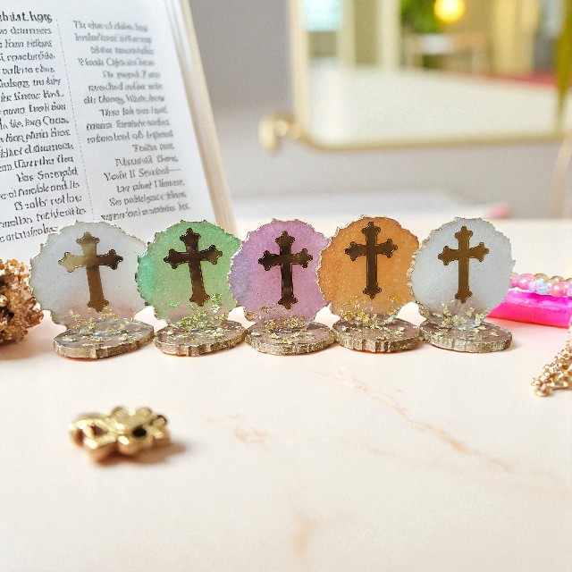 Sacred Cross – Blessings in Resin