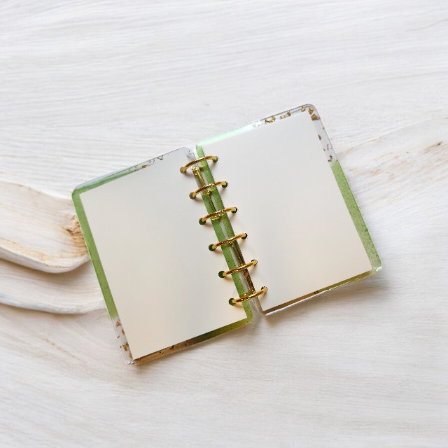 Splendid Green Ganesha A7 Resin Diary